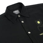 Bear Minimum Oversized Shacket Black - Nomad