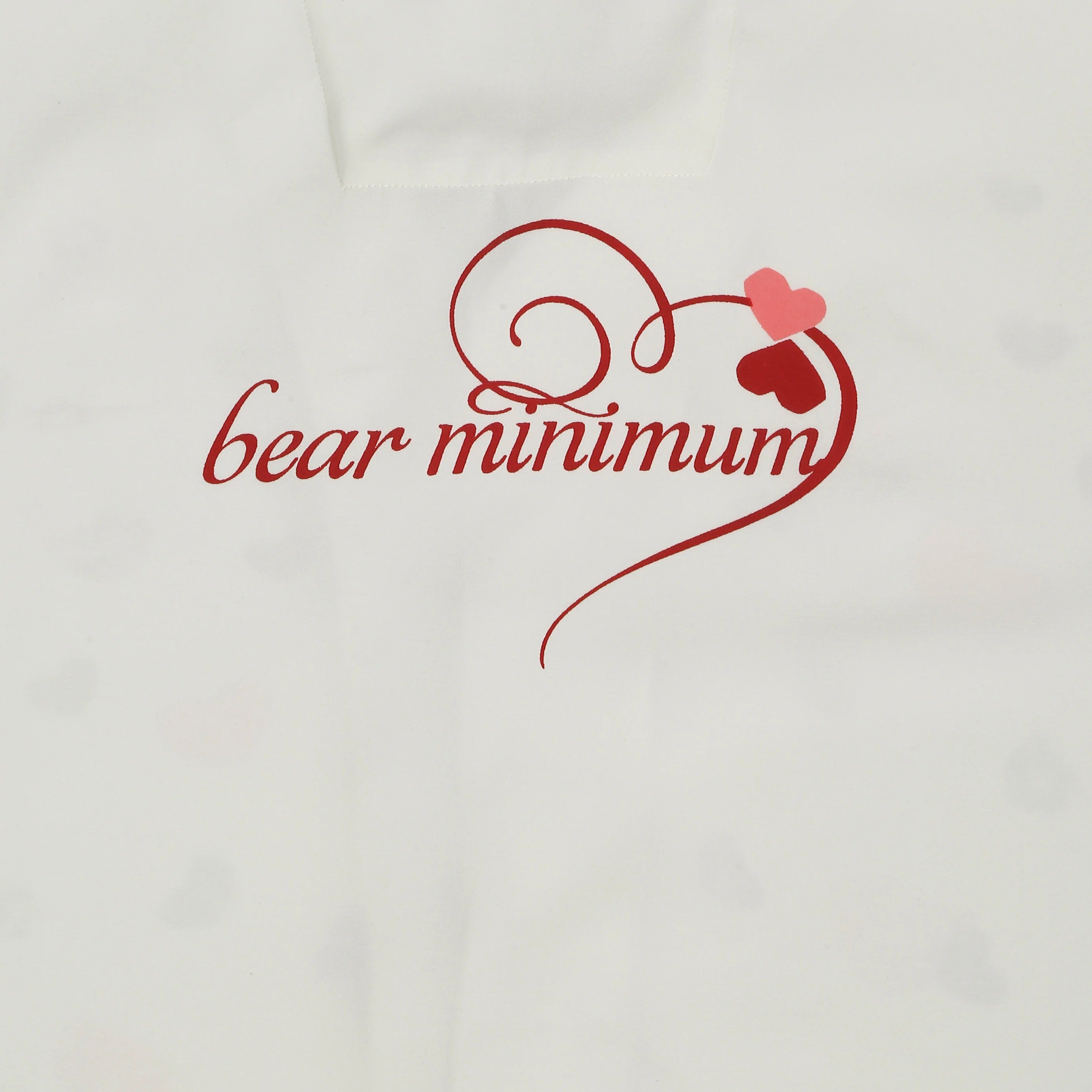 Bear Minimum Oversized Shirt White - Flutter