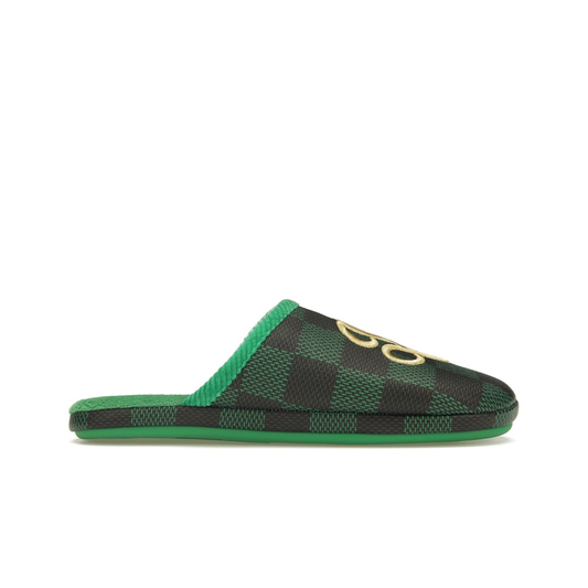 Louis Vuitton LV Palace Slipper Damier Pop Green