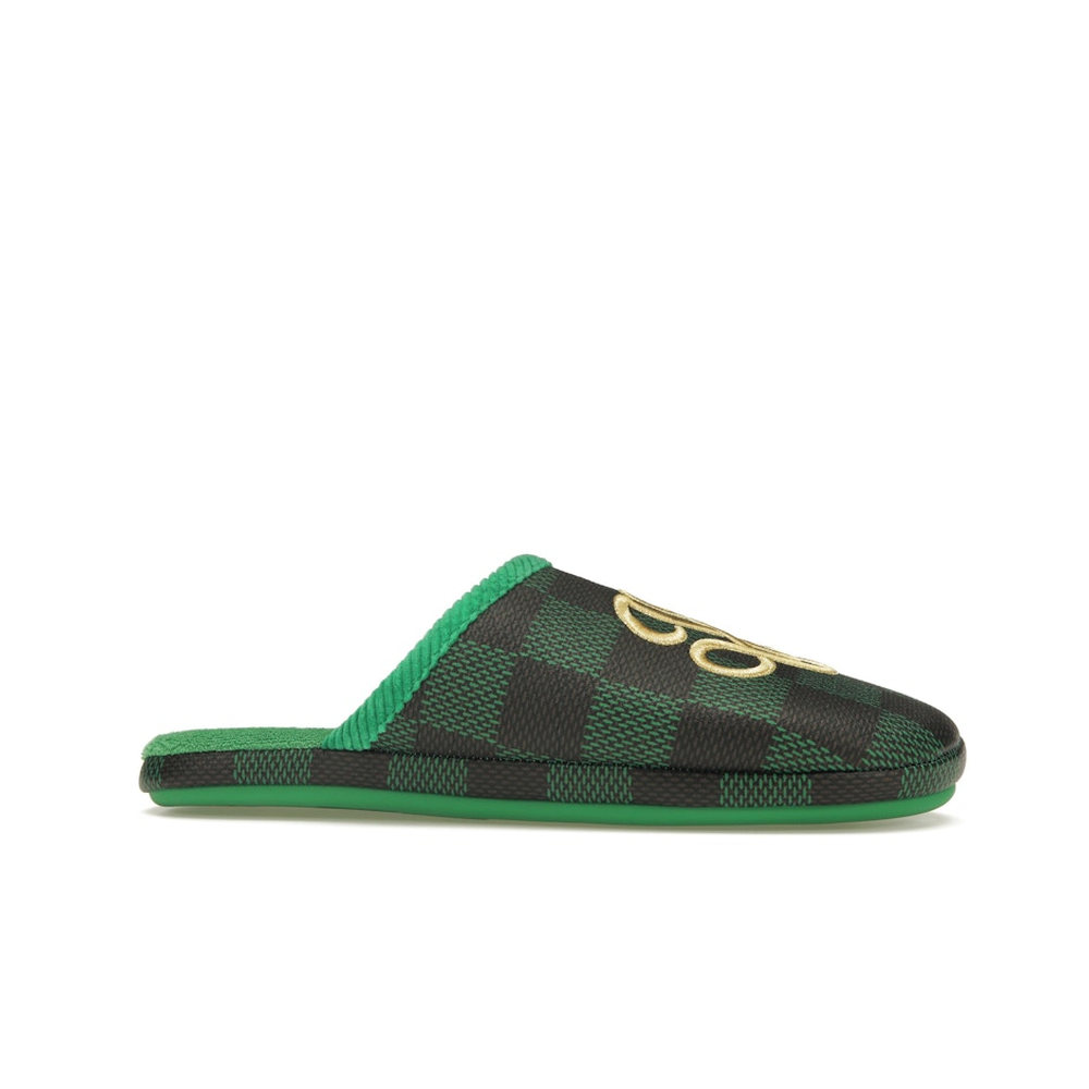 Louis Vuitton LV Palace Slipper Damier Pop Green