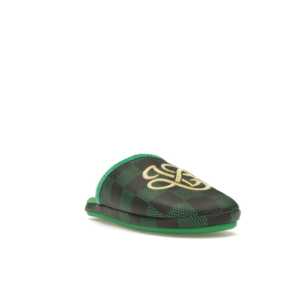 Louis Vuitton LV Palace Slipper Damier Pop Green