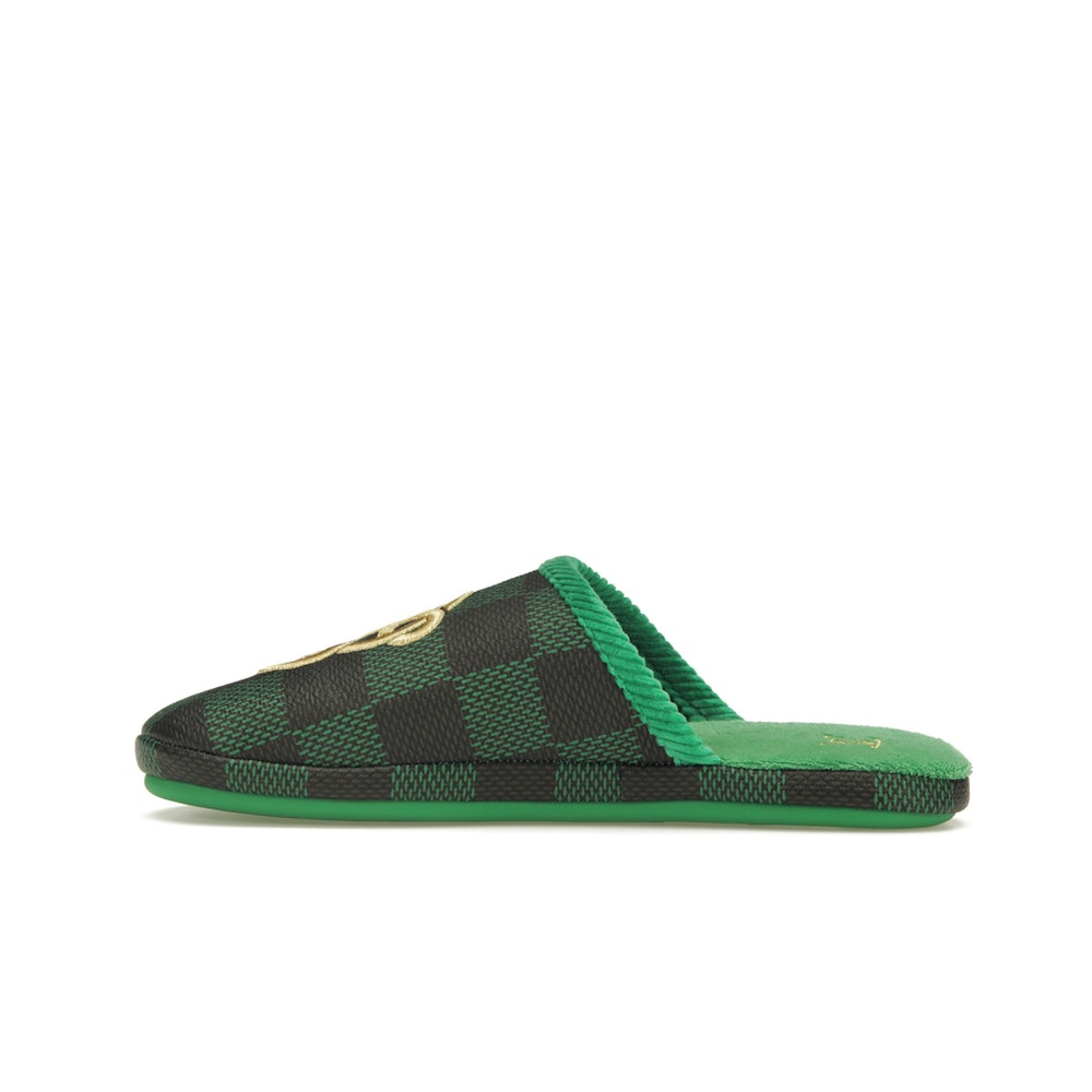 Louis Vuitton LV Palace Slipper Damier Pop Green