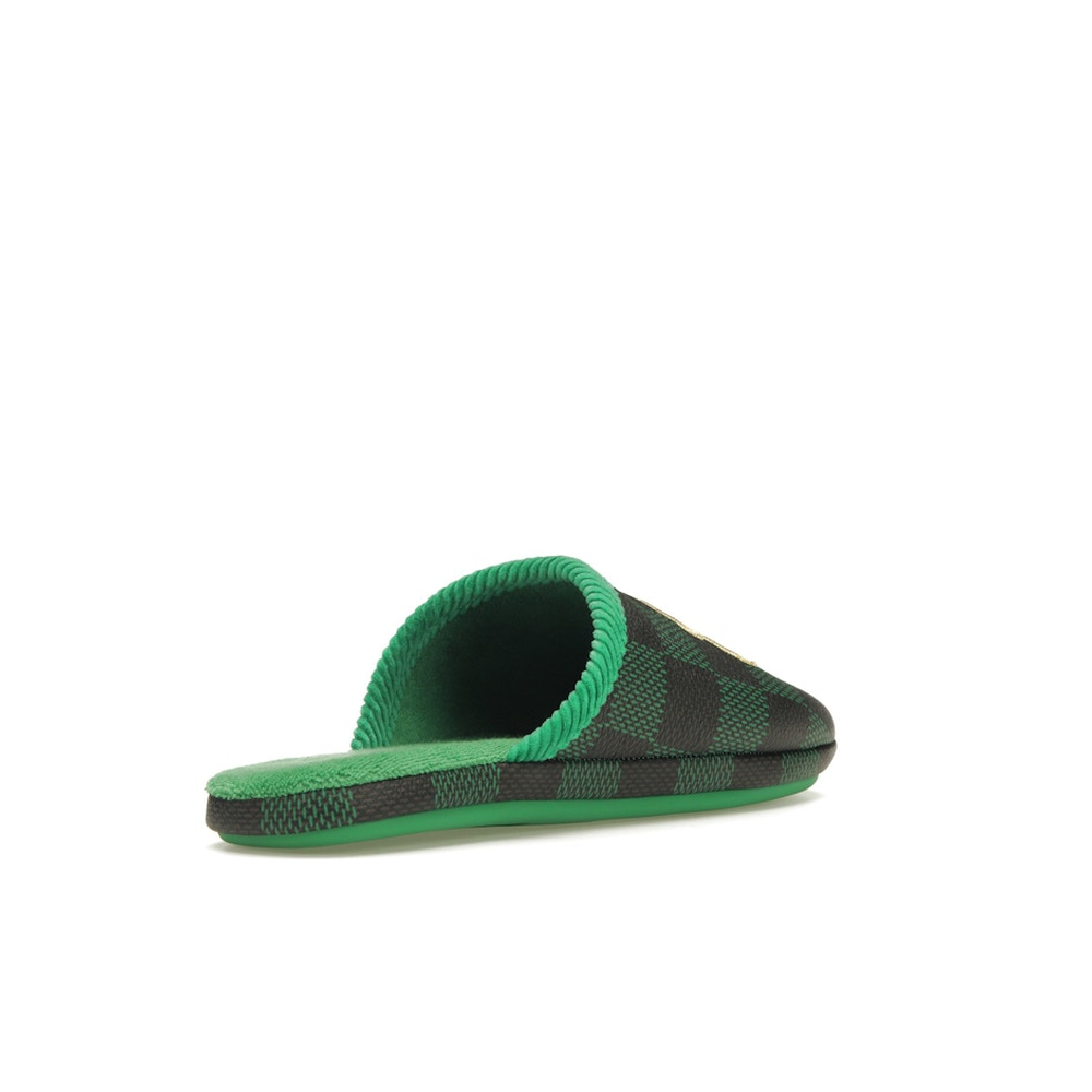 Louis Vuitton LV Palace Slipper Damier Pop Green