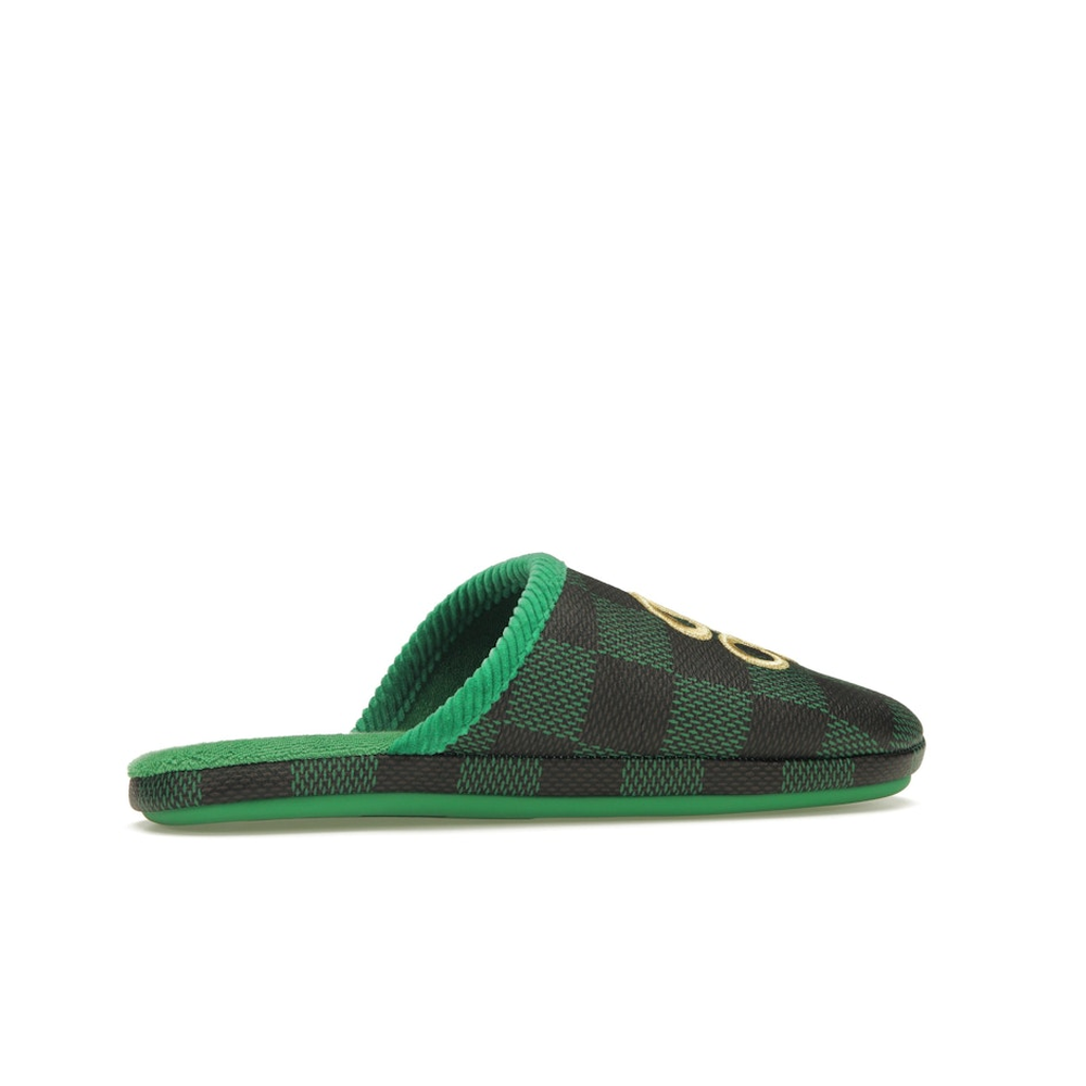 Louis Vuitton LV Palace Slipper Damier Pop Green