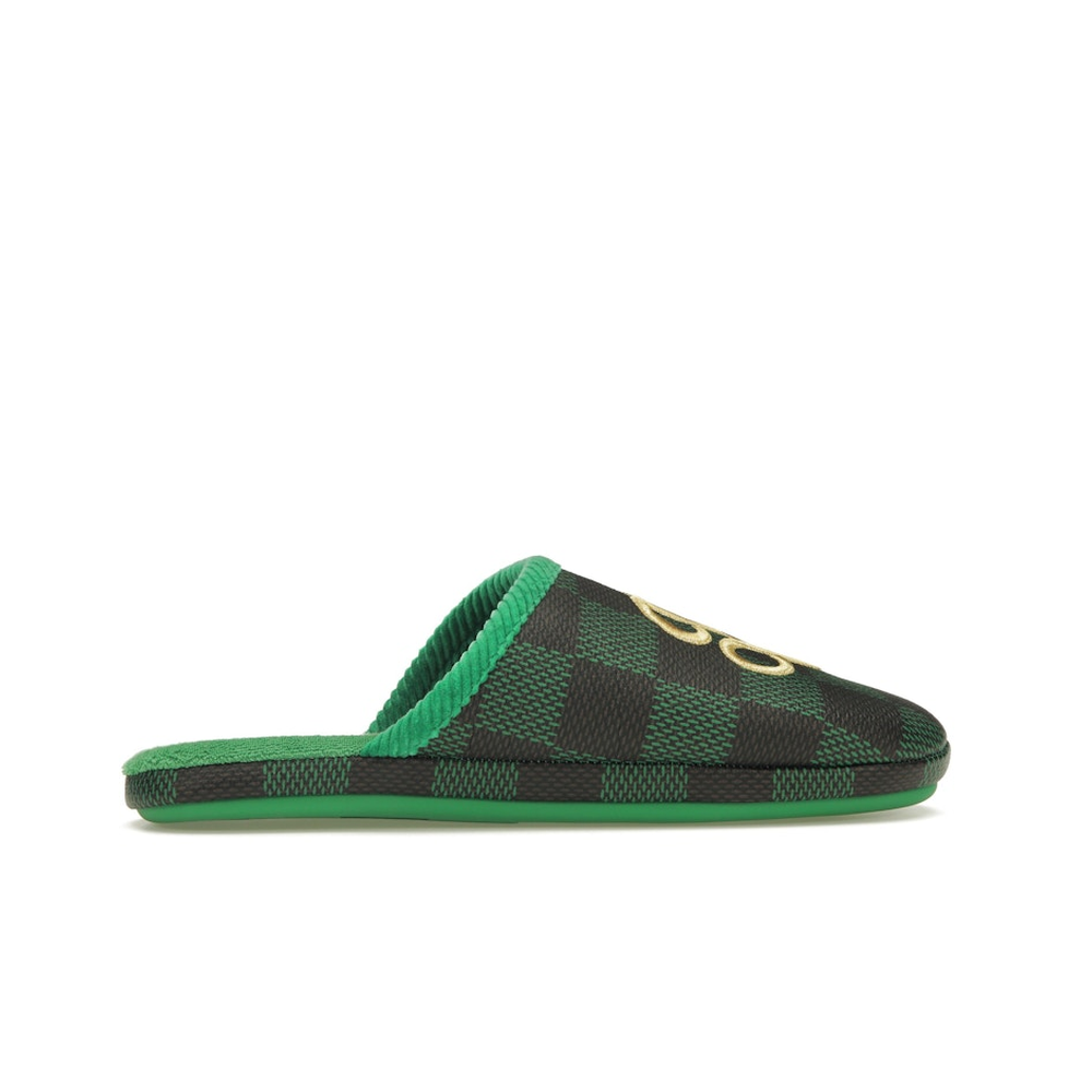 Louis Vuitton LV Palace Slipper Damier Pop Green