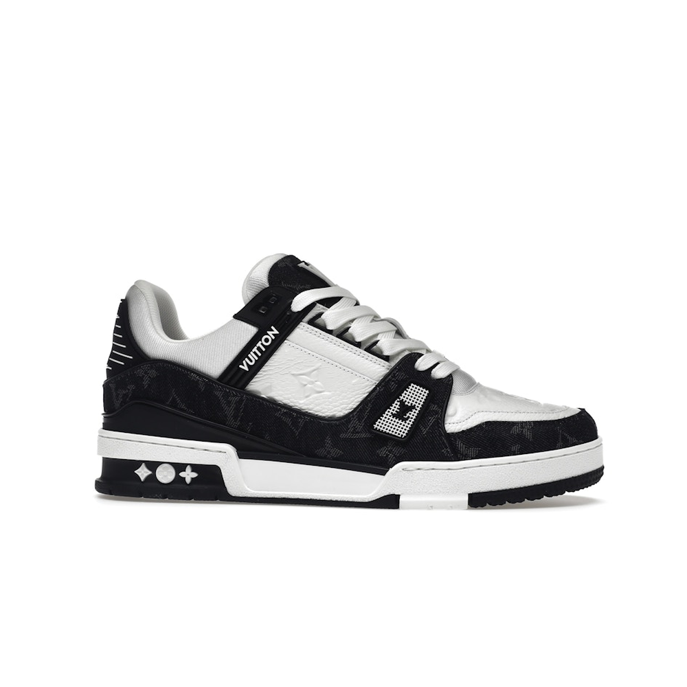 Louis Vuitton LV Trainer White Black White