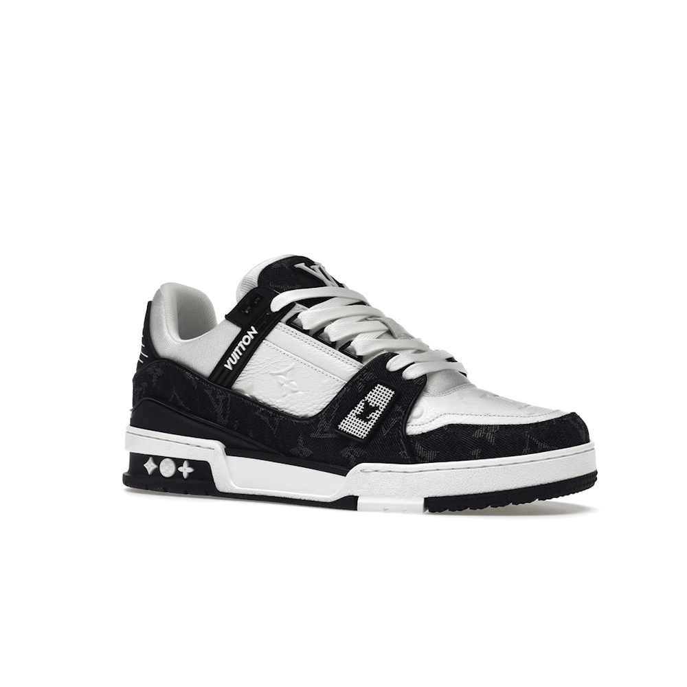 Louis Vuitton LV Trainer White Black White