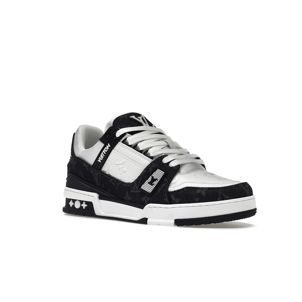 Louis Vuitton LV Trainer White Black White