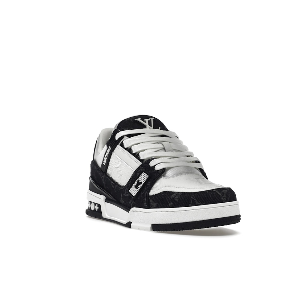 Louis Vuitton LV Trainer White Black White