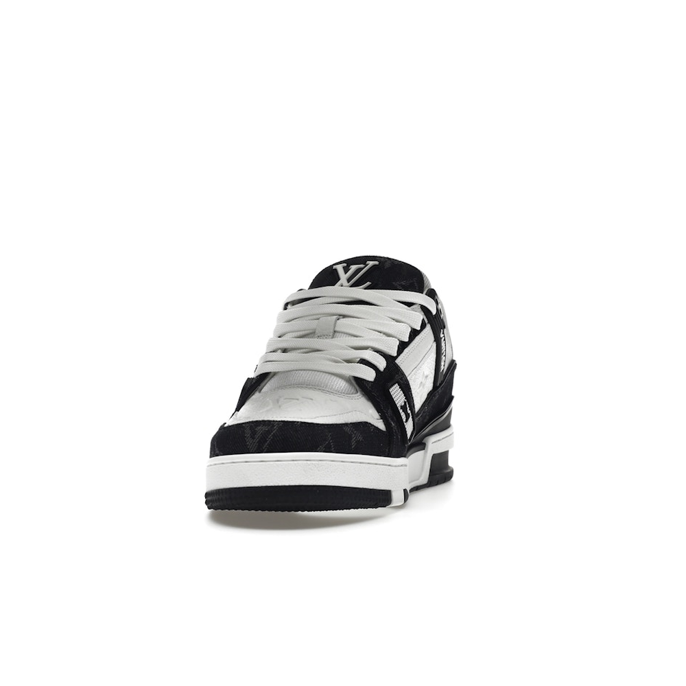 Louis Vuitton LV Trainer White Black White