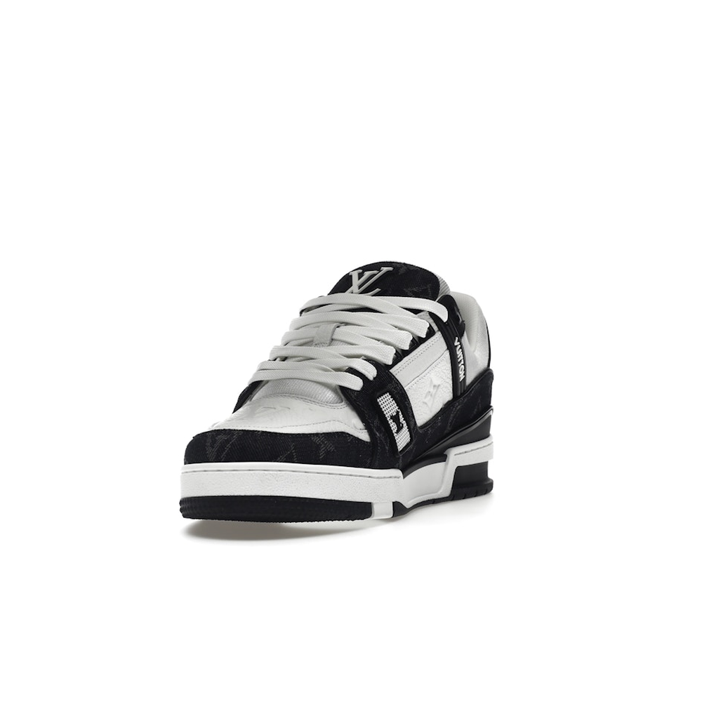 Louis Vuitton LV Trainer White Black White