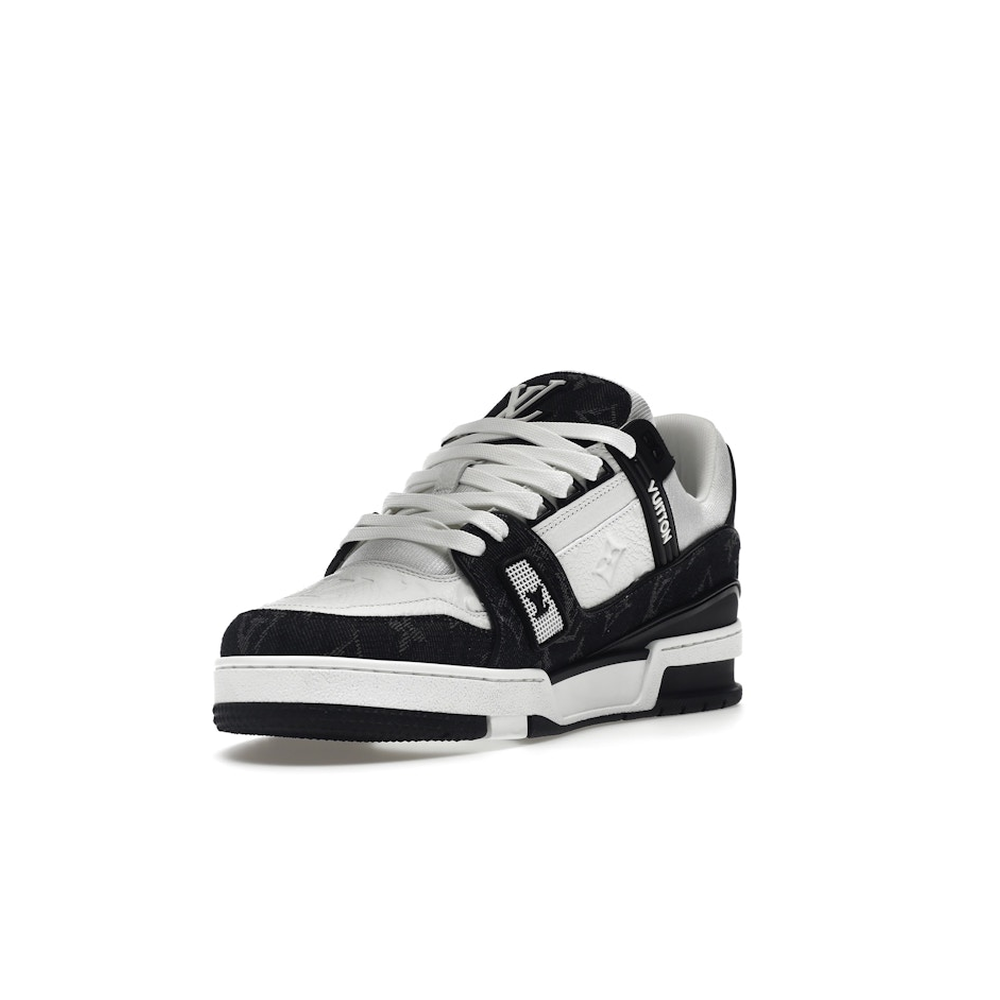 Louis Vuitton LV Trainer White Black White