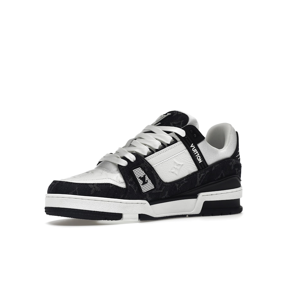 Louis Vuitton LV Trainer White Black White