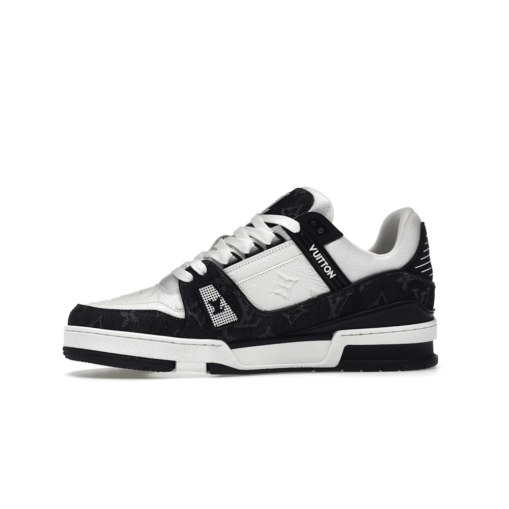 Louis Vuitton LV Trainer White Black White