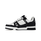 Louis Vuitton LV Trainer White Black White