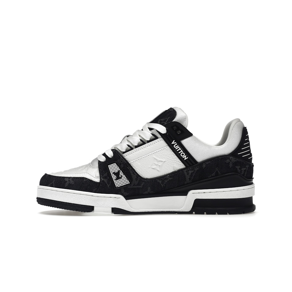 Louis Vuitton LV Trainer White Black White