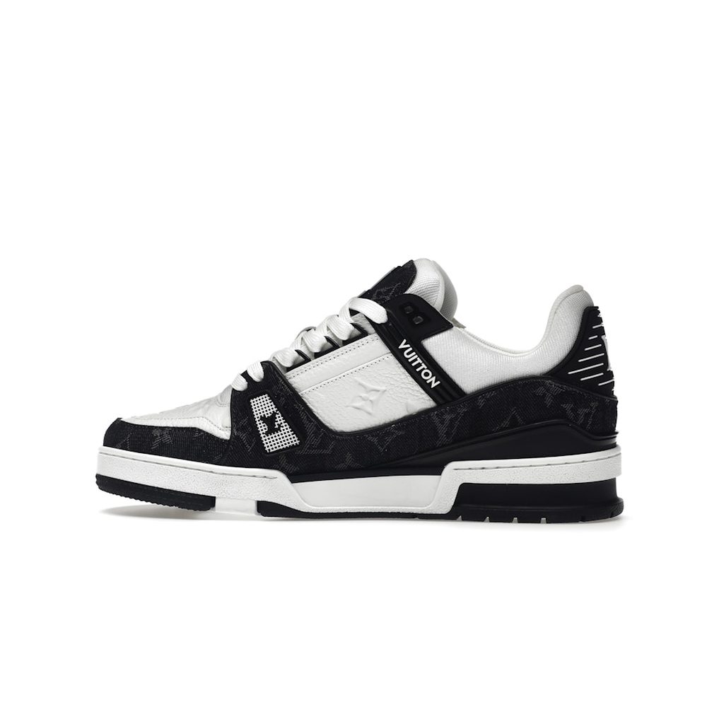 Louis Vuitton LV Trainer White Black White