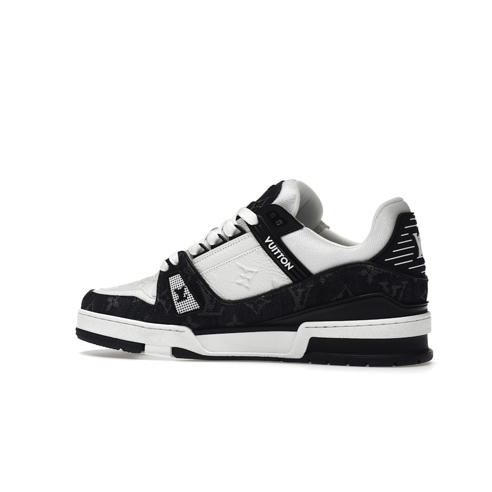 Louis Vuitton LV Trainer White Black White