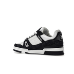 Louis Vuitton LV Trainer White Black White