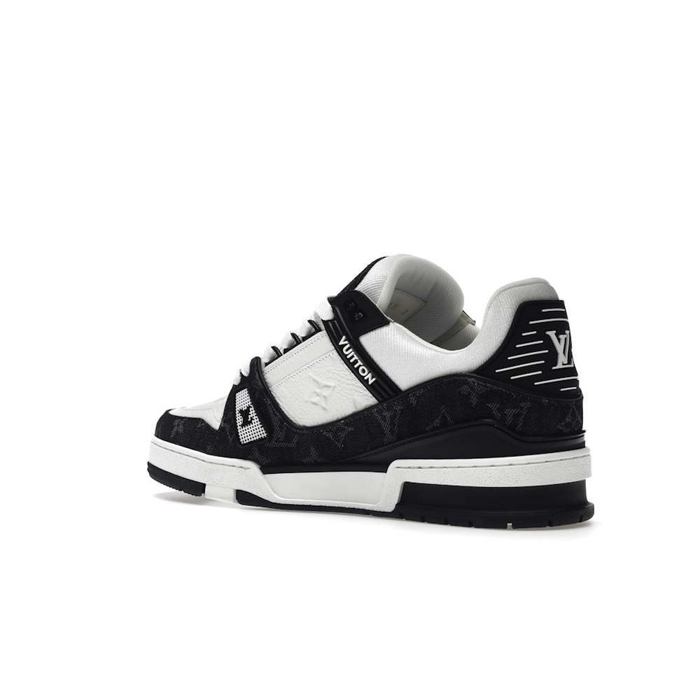 Louis Vuitton LV Trainer White Black White