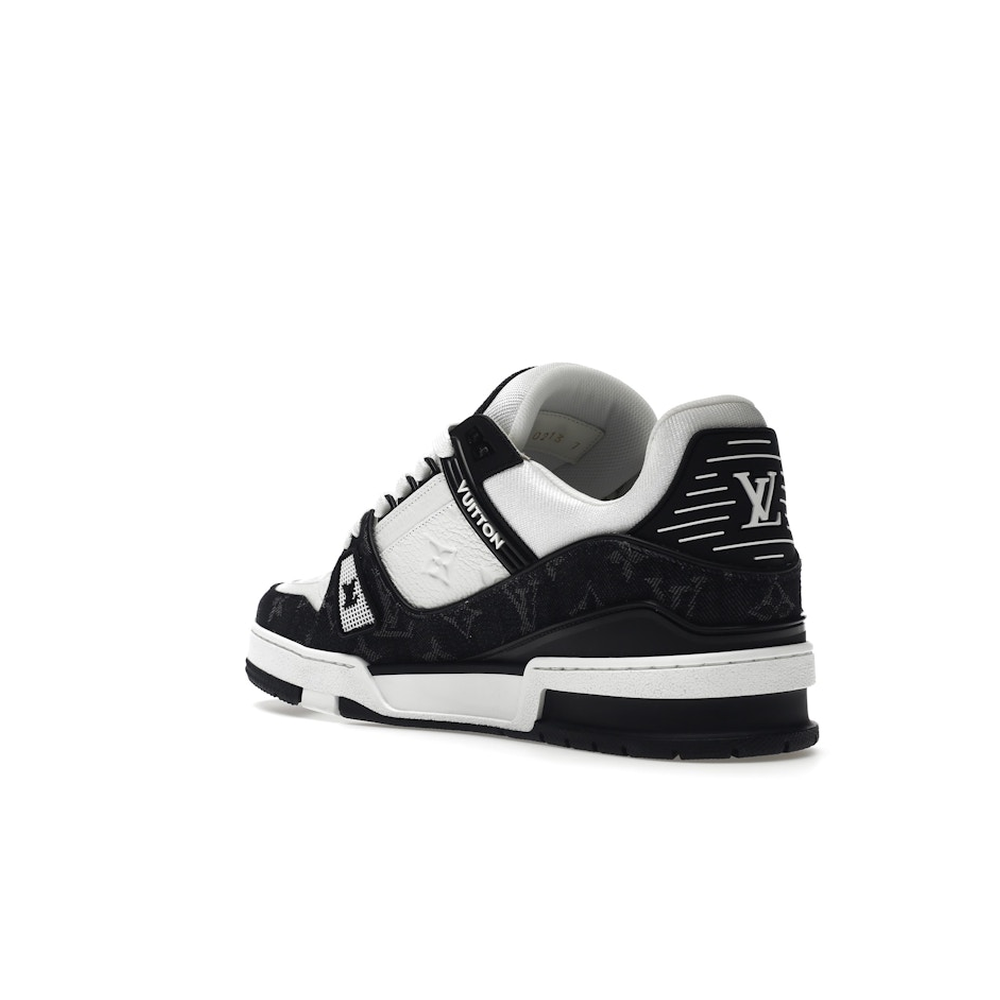 Louis Vuitton LV Trainer White Black White