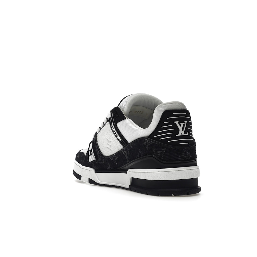 Louis Vuitton LV Trainer White Black White