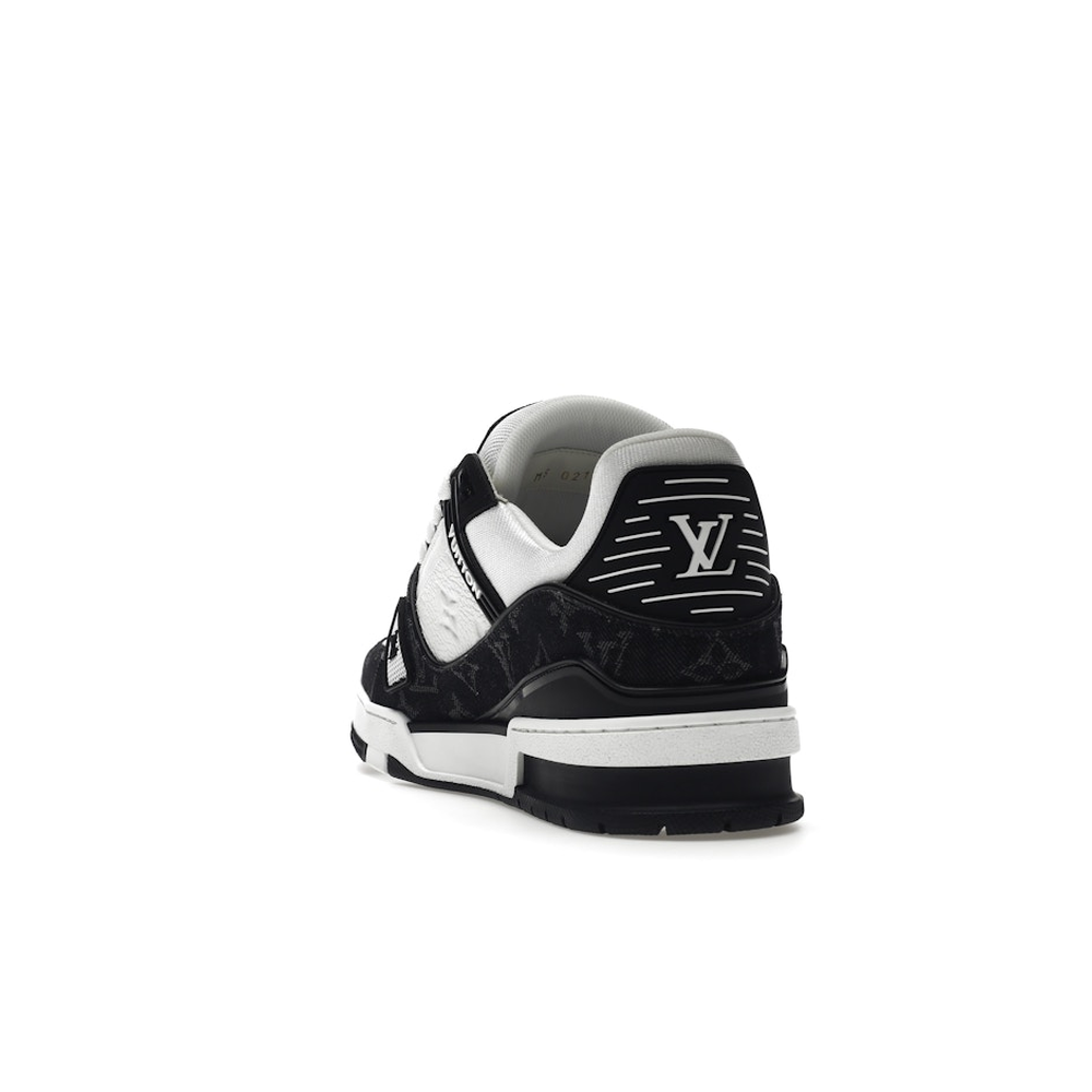 Louis Vuitton LV Trainer White Black White