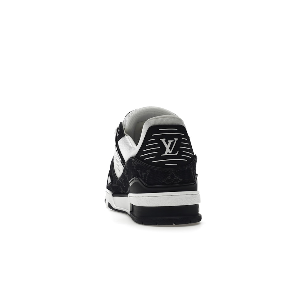 Louis Vuitton LV Trainer White Black White