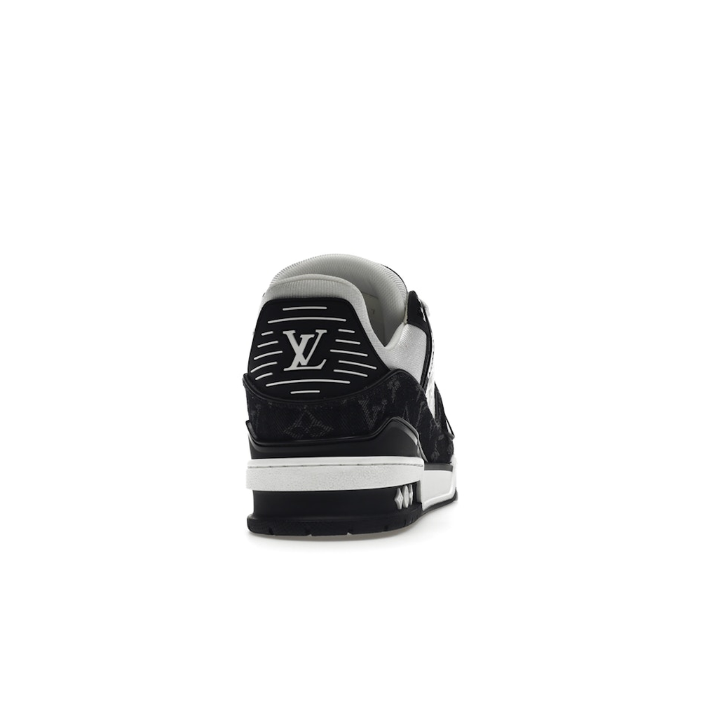 Louis Vuitton LV Trainer White Black White