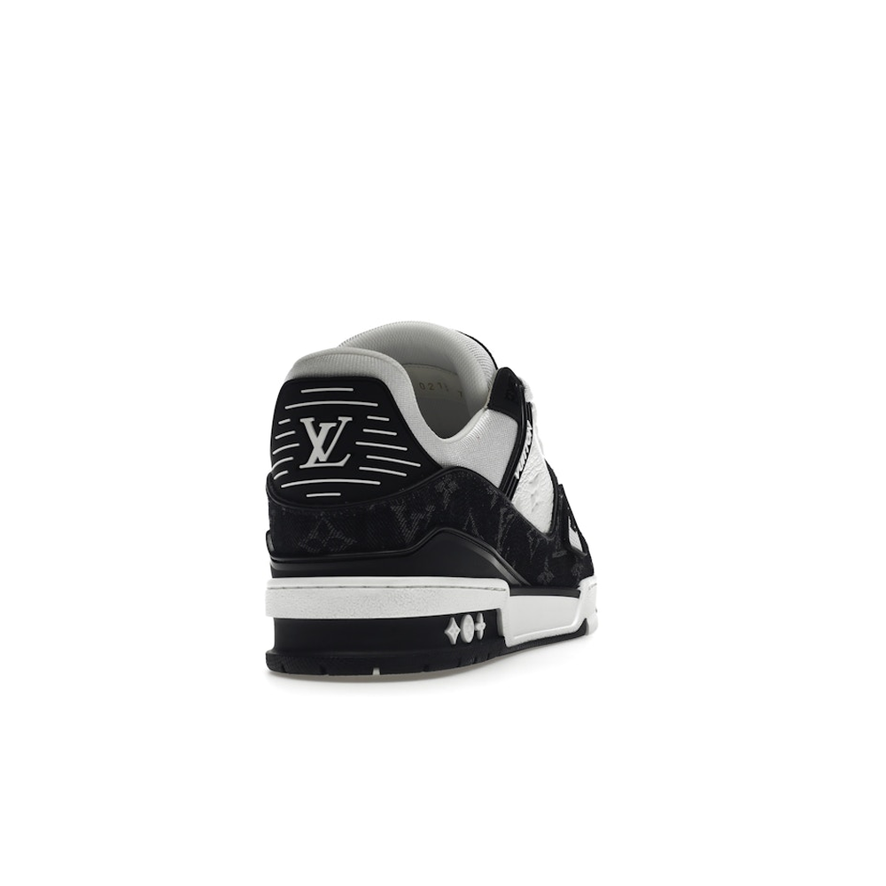 Louis Vuitton LV Trainer White Black White