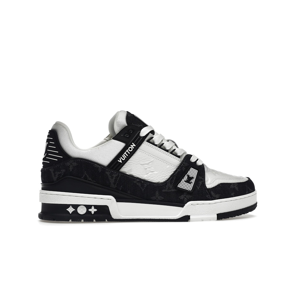 Louis Vuitton LV Trainer White Black White