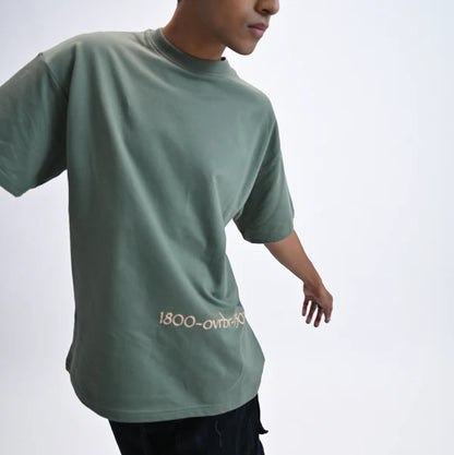 Overbar Maze Oversize T-shirt