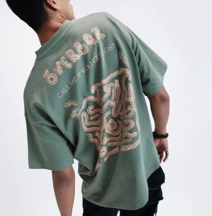 Overbar Maze Oversize T-shirt