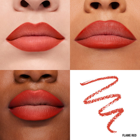 Makeup By Mario Ultra Suede Sculpting Lip Pencil - Flame Red