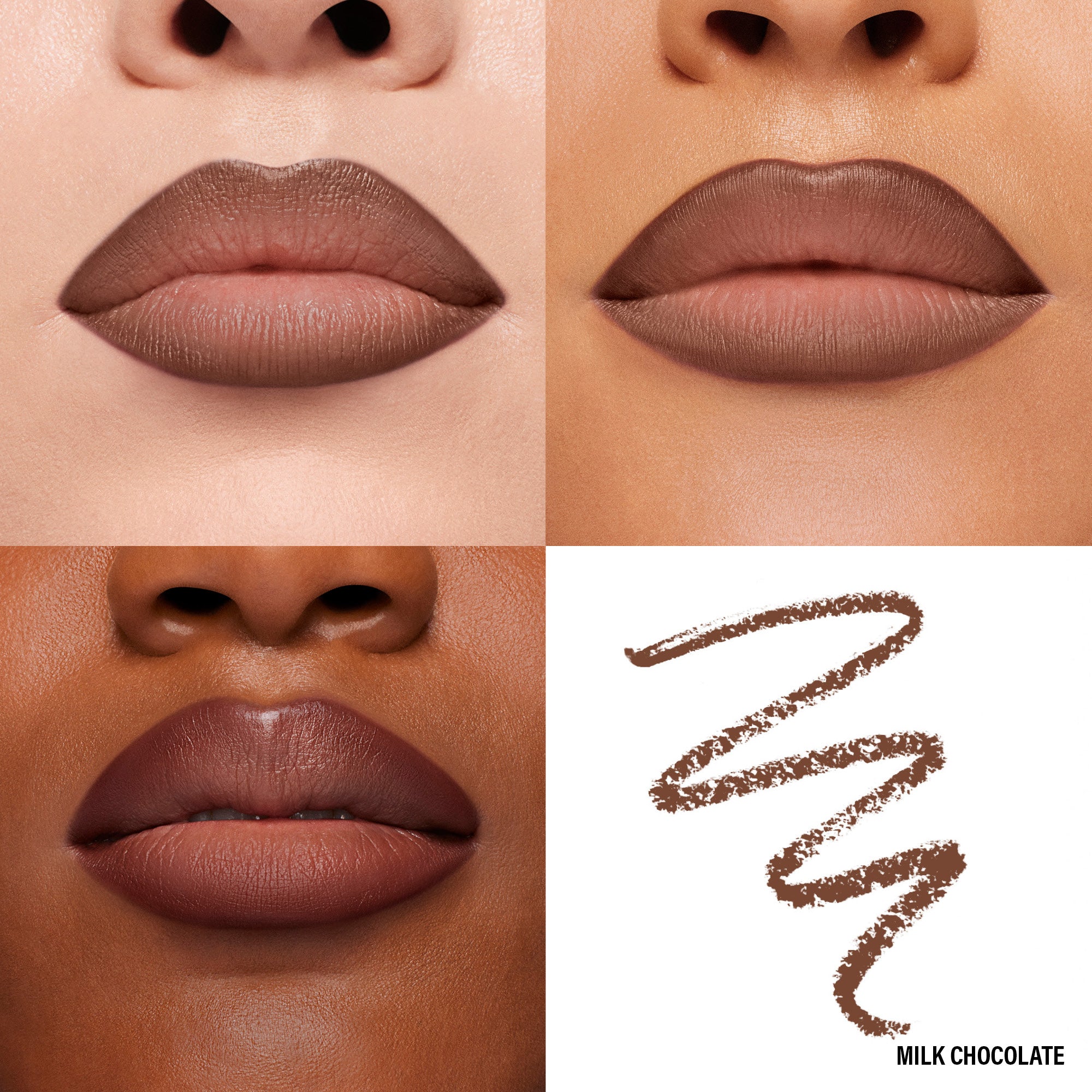 Makeup By Mario Ultra Suede Sculpting Lip Pencil - Milk Chocolate