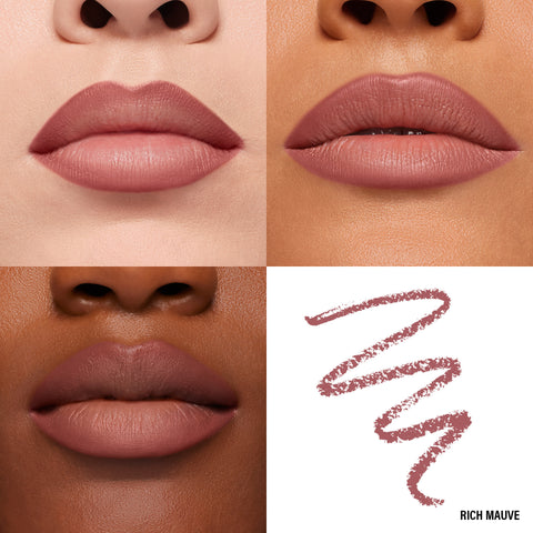 Makeup By Mario Ultra Suede Sculpting Lip Pencil - Rich Mauve