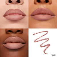 Ultra Suede Sculpting Lip Pencil Toasty lip macro