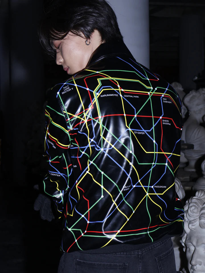 KNN Calcutta Leather Jacket Diabolicalcutta