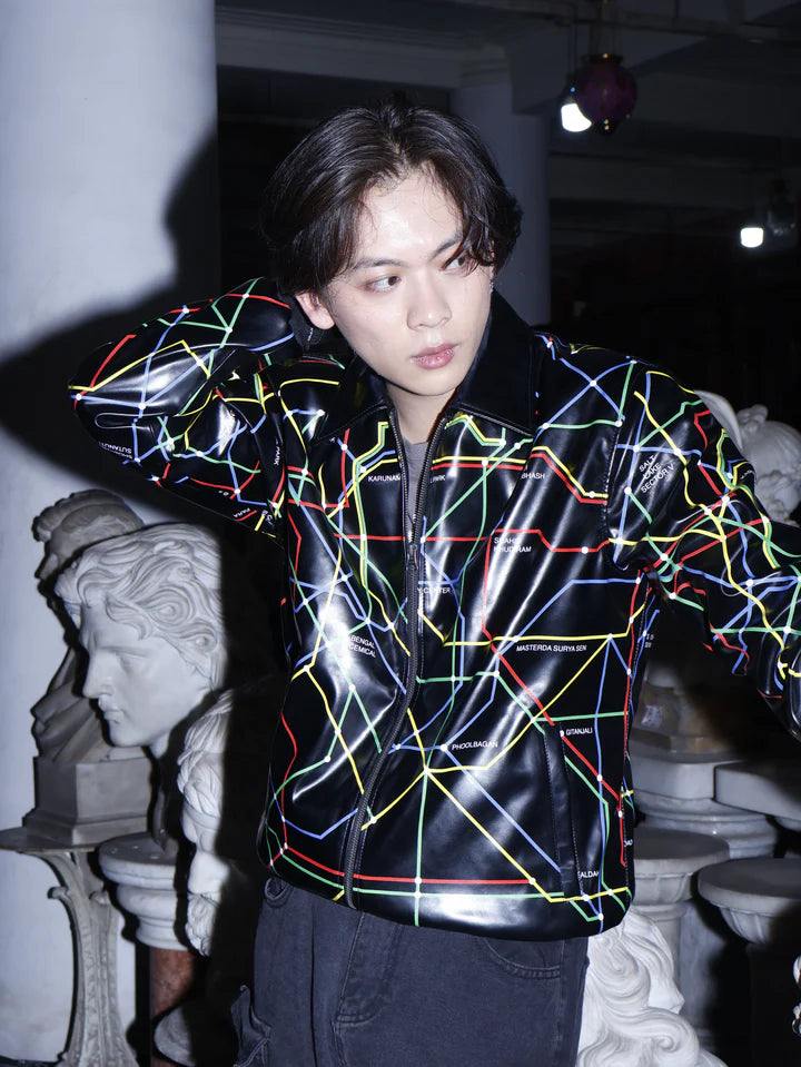 KNN Calcutta Leather Jacket Diabolicalcutta