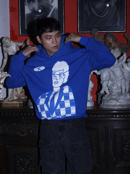 KNN Calcutta Blue Hoodie Bluetooth