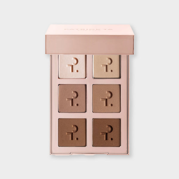 Patrick Ta Major Dimension Essential Artistry Edit Eyeshadow Palette - Light