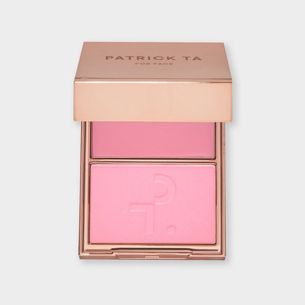 Patrick Ta Major Headlines Double-Take Crème & Powder Blush Duo - Just Enough (Satin)