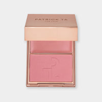 Patrick Ta Major Headlines Double-Take Crème & Powder Blush Duo - Out Of Office (Matte)