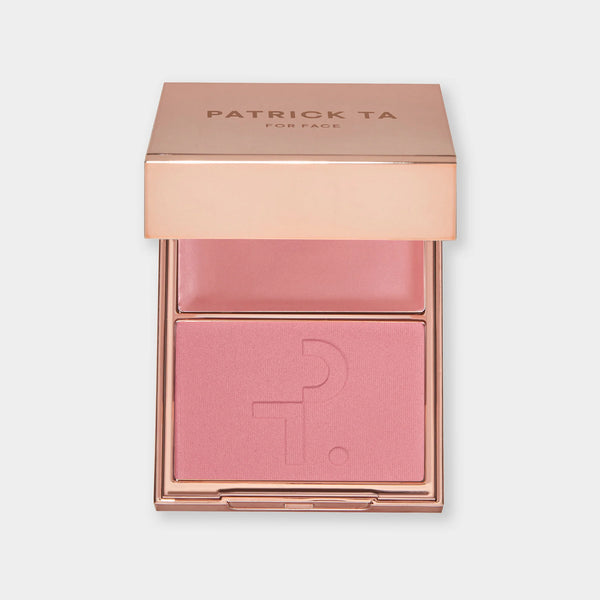 Patrick Ta Major Headlines Double-Take Crème & Powder Blush Duo - Out Of Office (Matte)