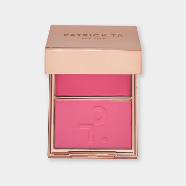Patrick Ta Major Headlines Double-Take Crème & Powder Blush Duo - She's A Doll (Satin)