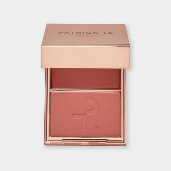 Patrick Ta Major Headlines Double-Take Crème & Powder Blush Duo - She's Blushing (Satin)
