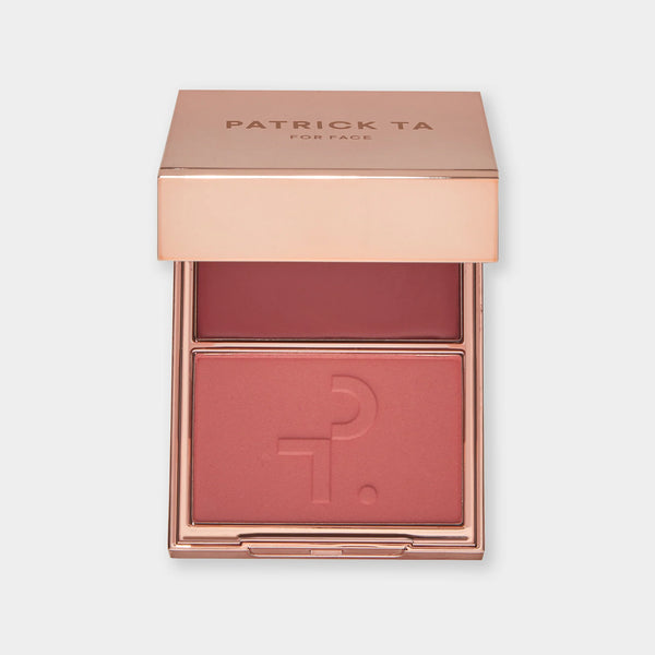Patrick Ta Major Headlines Double-Take Crème & Powder Blush Duo - She's Flushed (Satin)
