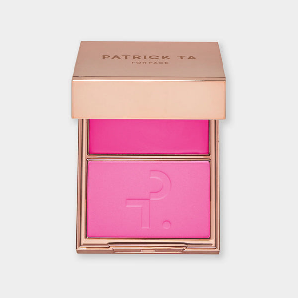 Patrick Ta Major Headlines Double-Take Crème & Powder Blush Duo - She's Giving (Satin)