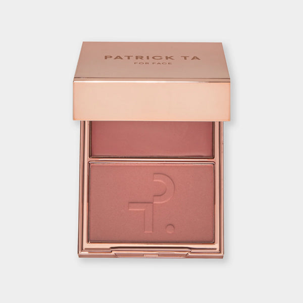 Patrick Ta Major Headlines Double-Take Crème & Powder Blush Duo - She's Seductive (Matte)