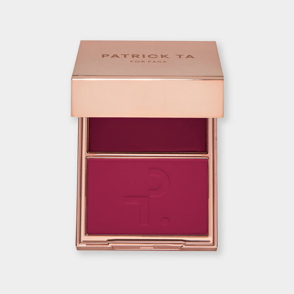 Patrick Ta Major Headlines Double-Take Crème & Powder Blush Duo - She's Wanted (Matte)